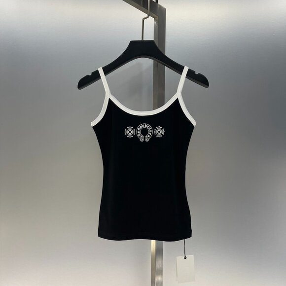 Chrome Hearts Classic Black Tank Top - Picture 1 of 7